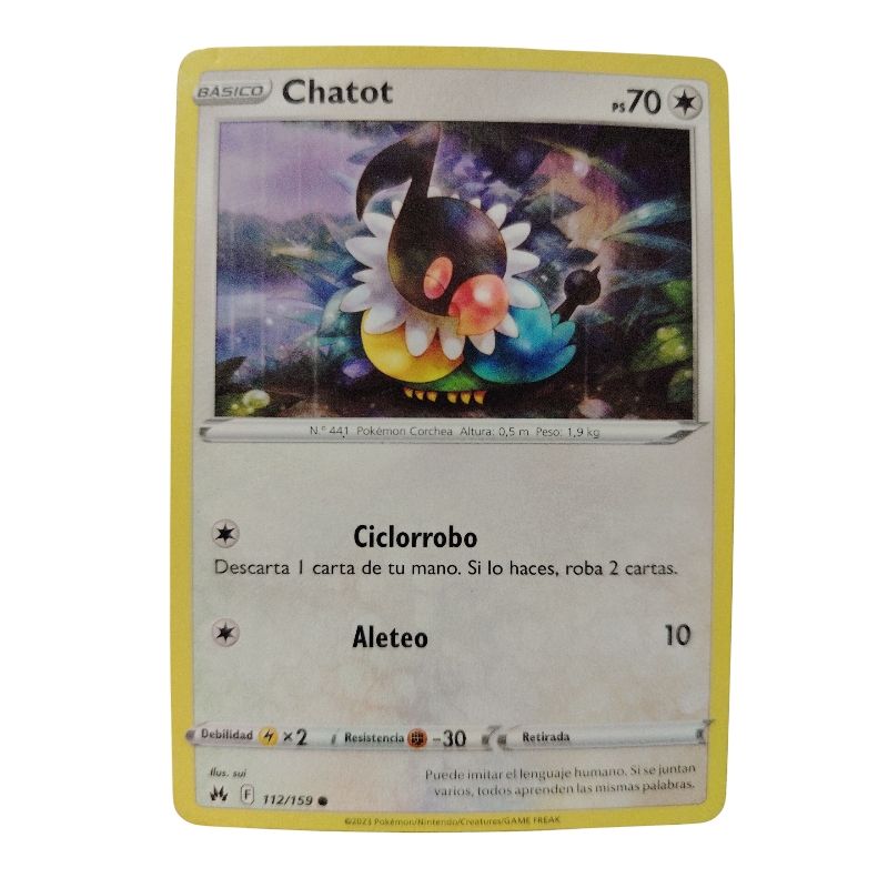 112/159 - Chatot (español) 