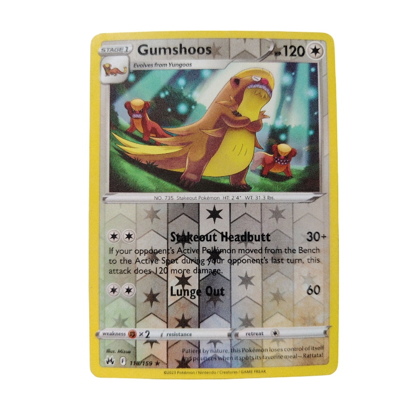 118/159 - Gumshoos -Reverse Holo