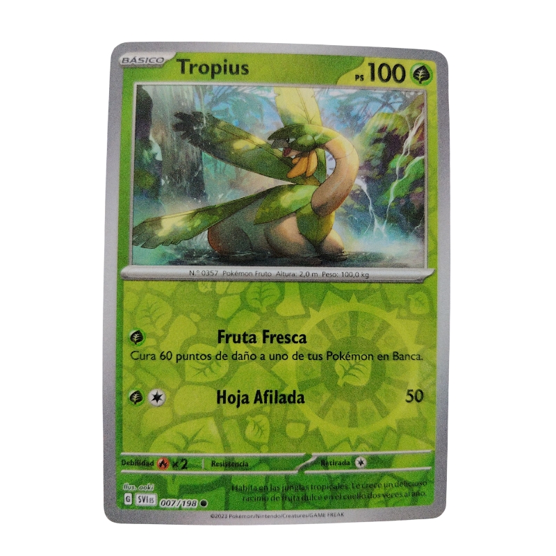007/198 - Tropius -Reverse Holo (español) 