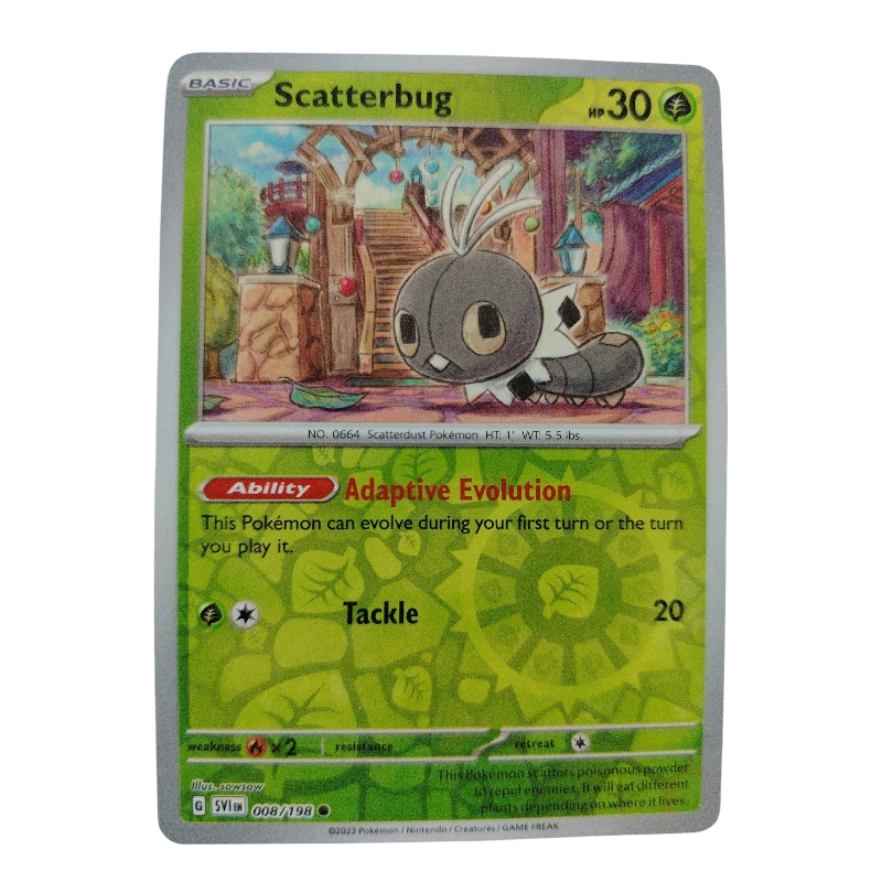 008/198 - Scatterbug -Reverse Holo