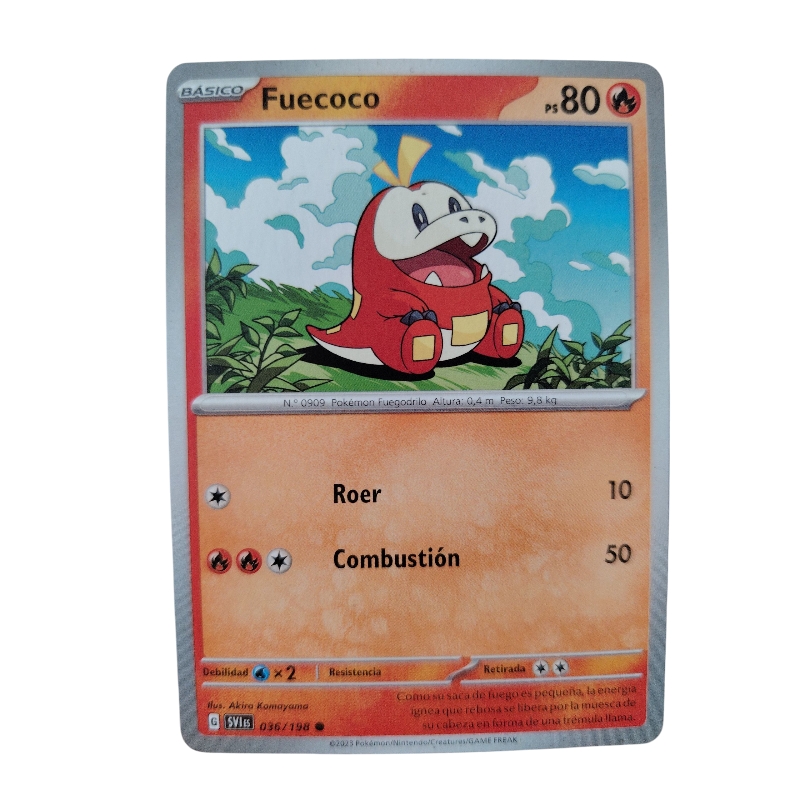 036/198 - Fuecoco (español)