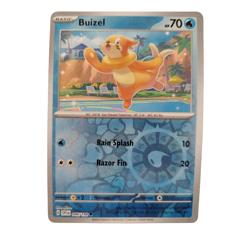 046/198 - Buizel -Reverse Holo