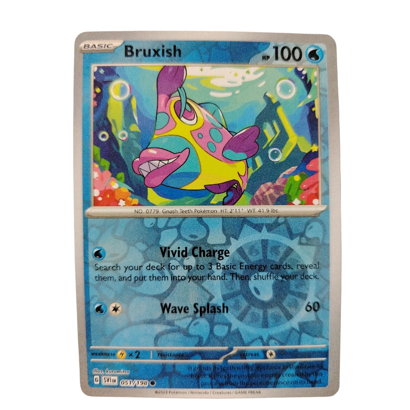051/198 - Bruxish -Reverse Holo