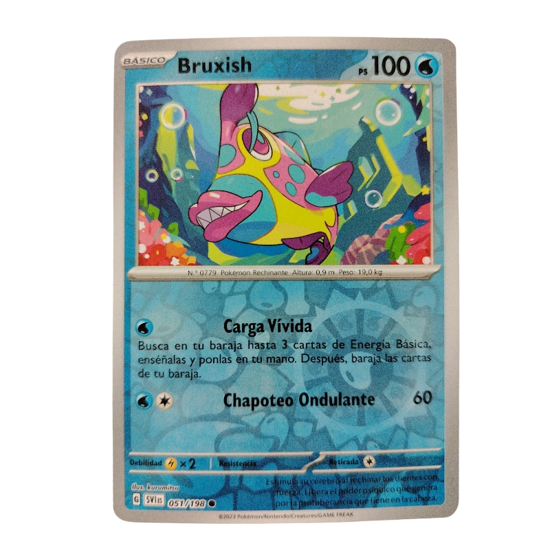 051/198 - Bruxish -Reverse Holo (español) 