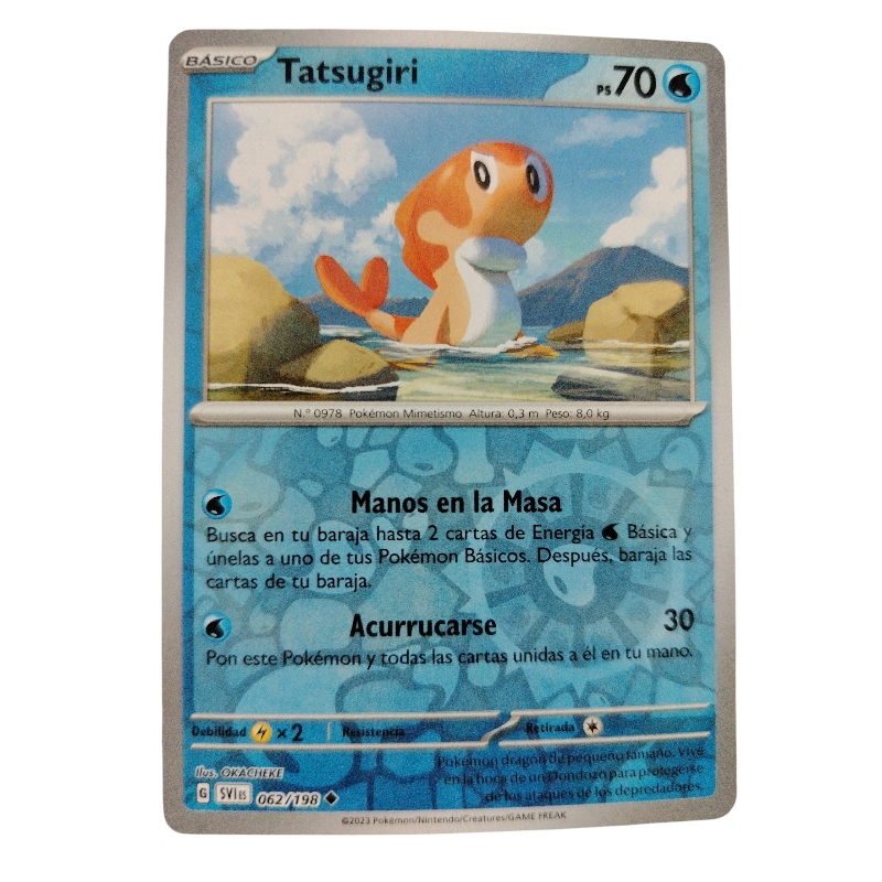 062/198 - Tatsugiri -Reverse Holo (español) 