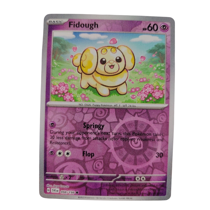 098/198 - Fidough -Reverse Holo