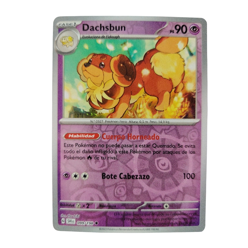 099/198 - Dachsbun -Reverse Holo (español) 