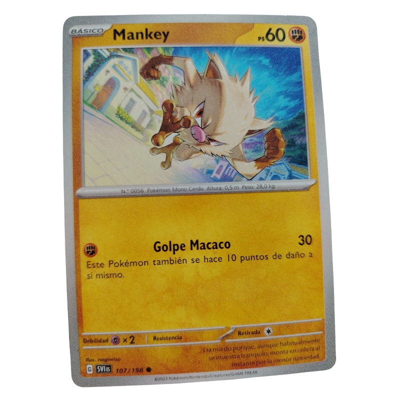 107/198 - Mankey (español) 