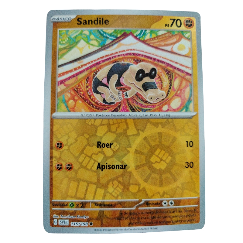 115/198 - Sandile -Reverse Holo (español) 