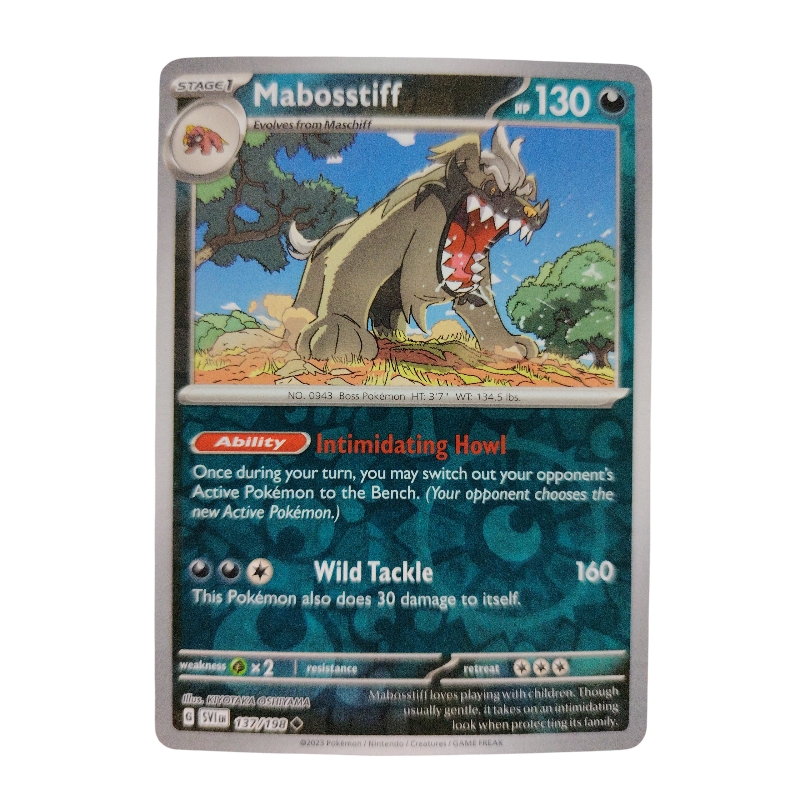 137/198 - Mabosstiff -Reverse Holo