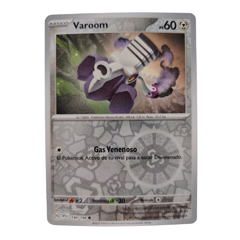 140/198 - Varoom -Reverse Holo (español) 