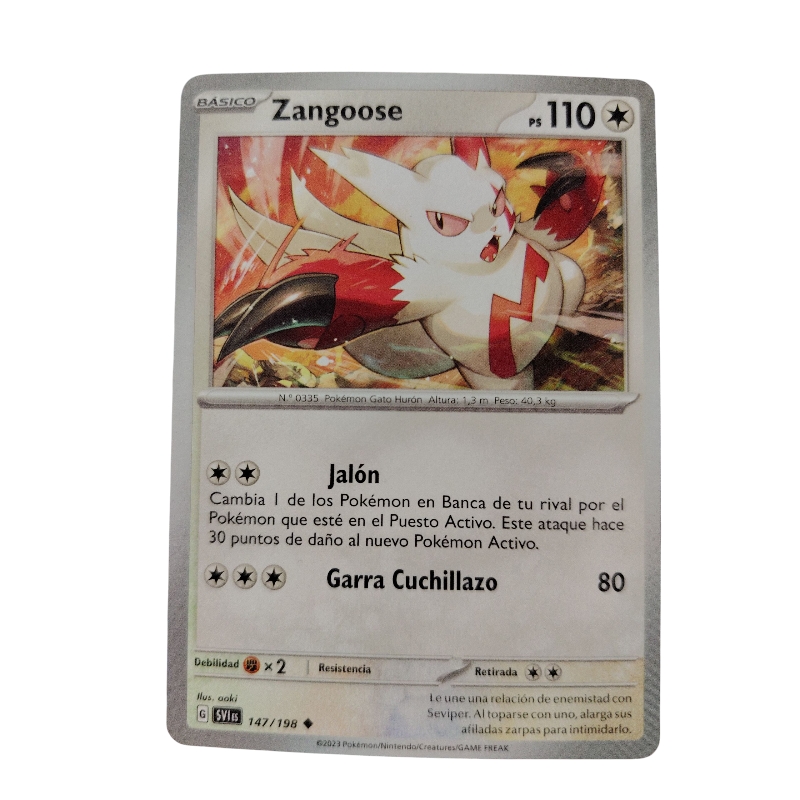 147/198 - Zangoose (español) 