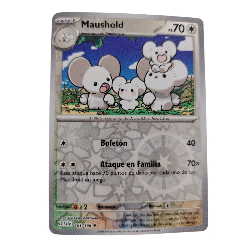 161/198 - Maushold -Reverse Holo (español) 