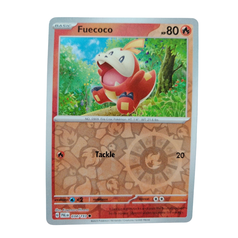 034/193 - Fuecoco -Reverse Holo
