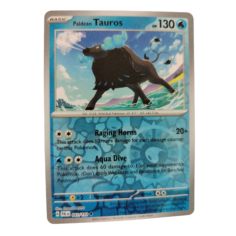 041/193 - Paldean Tauros -Reverse Holo
