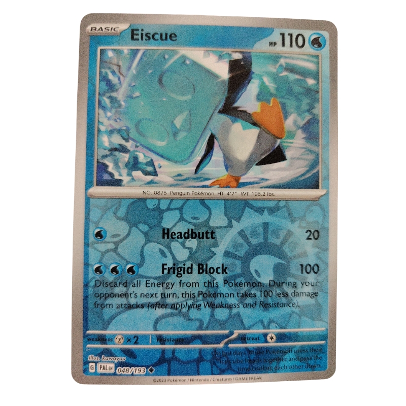 048/193 - Eiscue -Reverse Holo