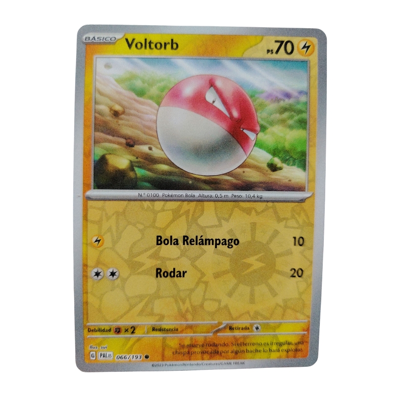 066/193 - Voltorb -Reverse Holo (español) 