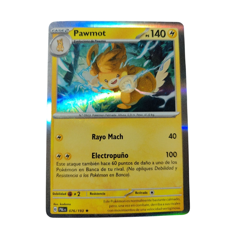 076/193 - Pawmot -Holo (español) 