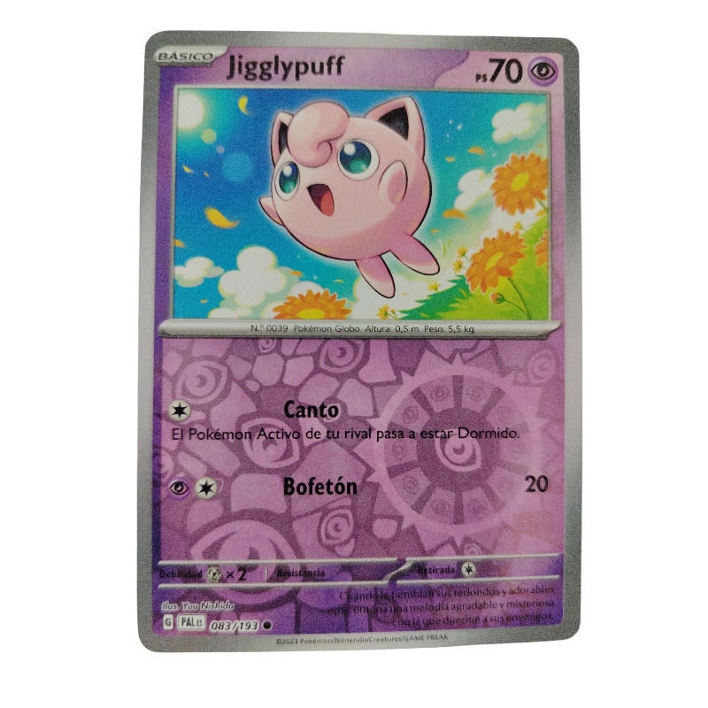 083/193 - Jigglypuff -Reverse Holo (español) 
