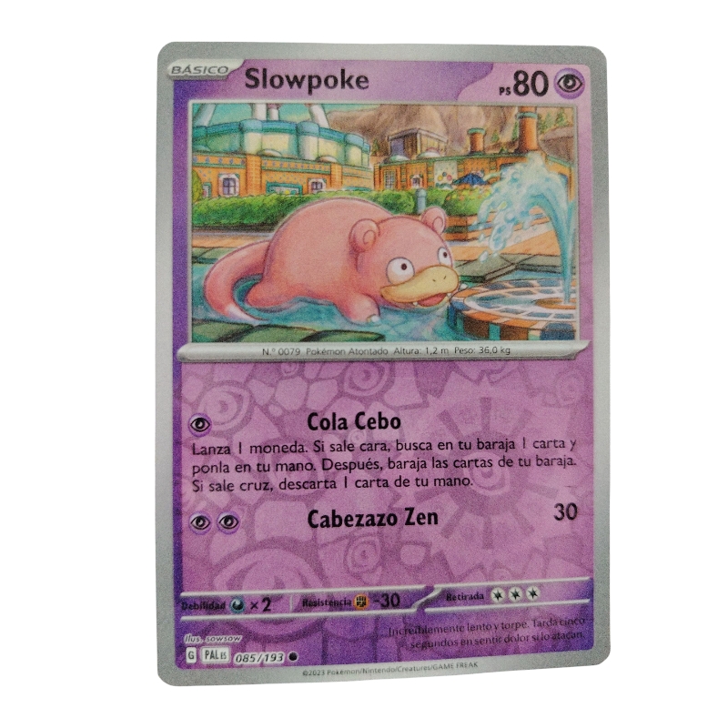 085/193 - Slowpoke -Reverse Holo (español) 