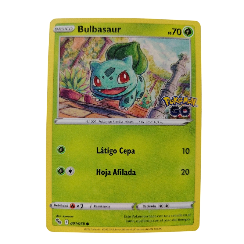 001/078 - Bulbasaur (español) 