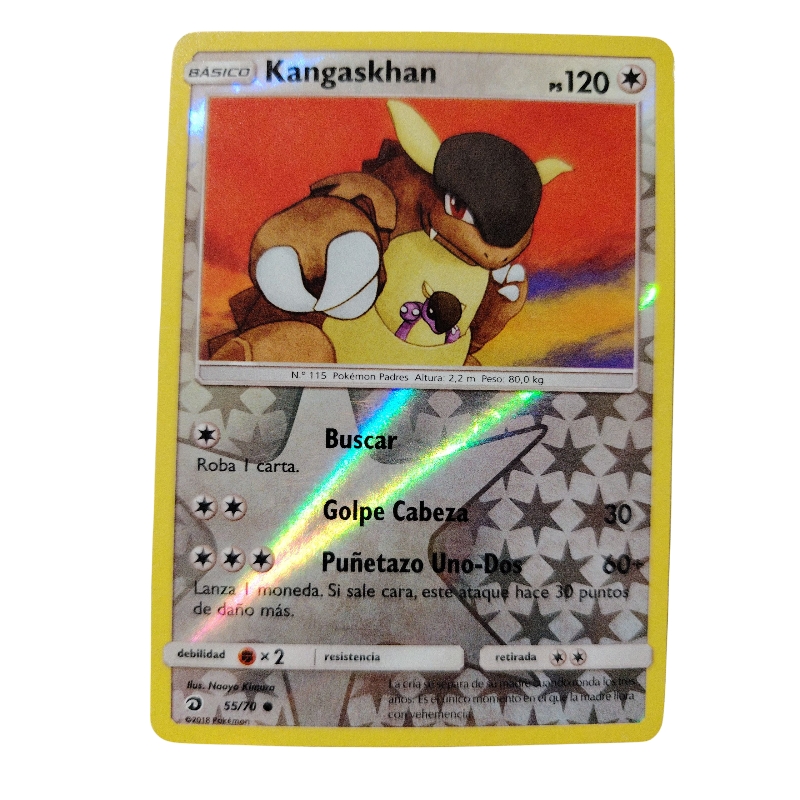 55/70 - Kangaskhan -Reverse Holo (español) 