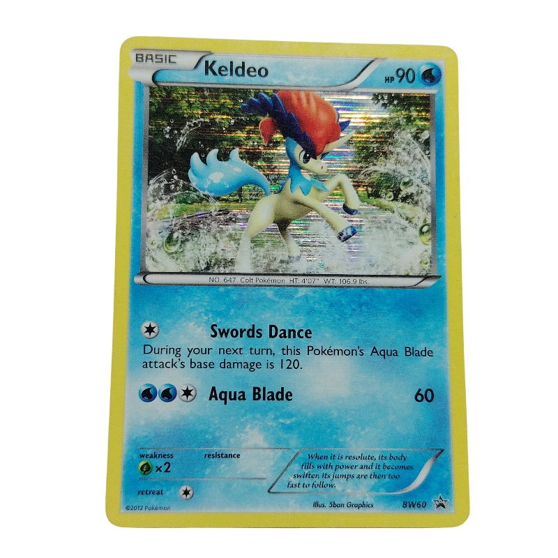 Keldeo -BW60- Promo