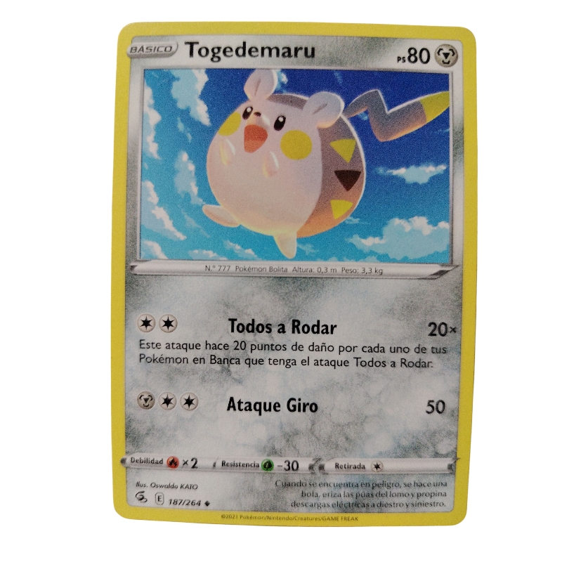 187/264 - Togedemaru (español) 