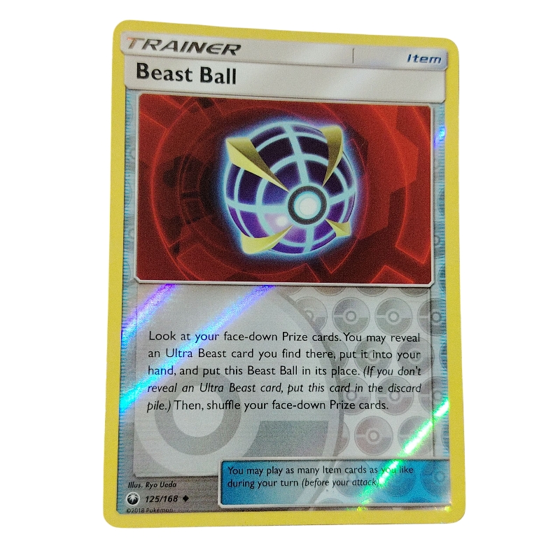 125/168 - Beast Ball -Reverse Holo