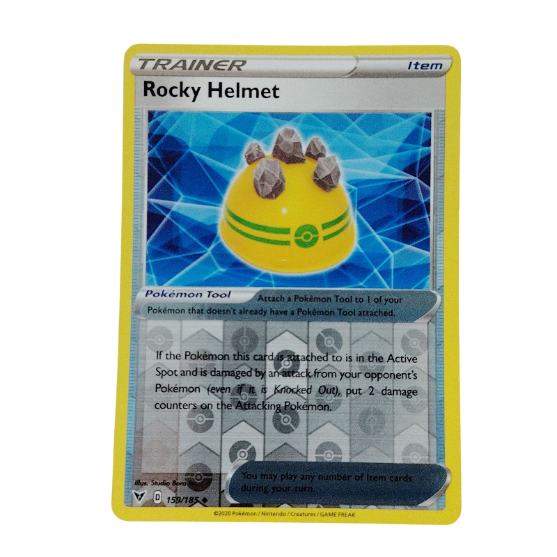 159/185 - Rocky Helmet -Reverse Holo