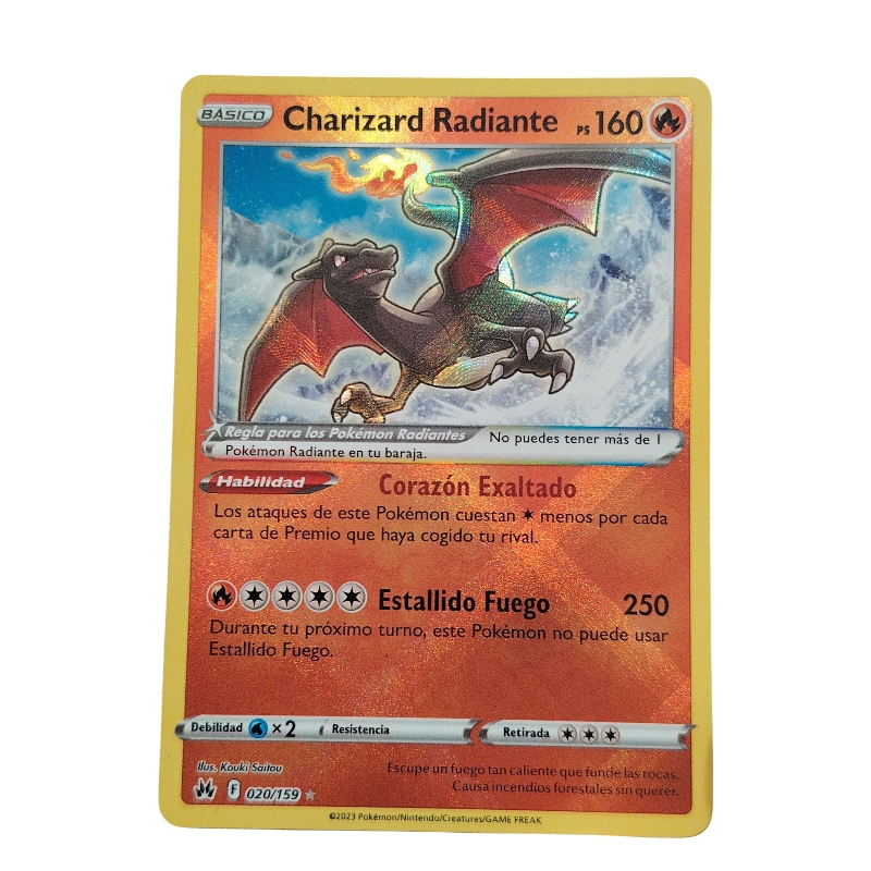020/196 - Radiant Charizard (español) 