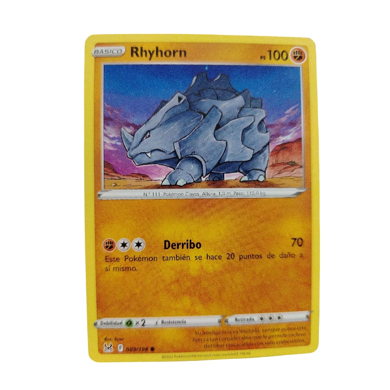 089/196 - Rhyhorn (español) 