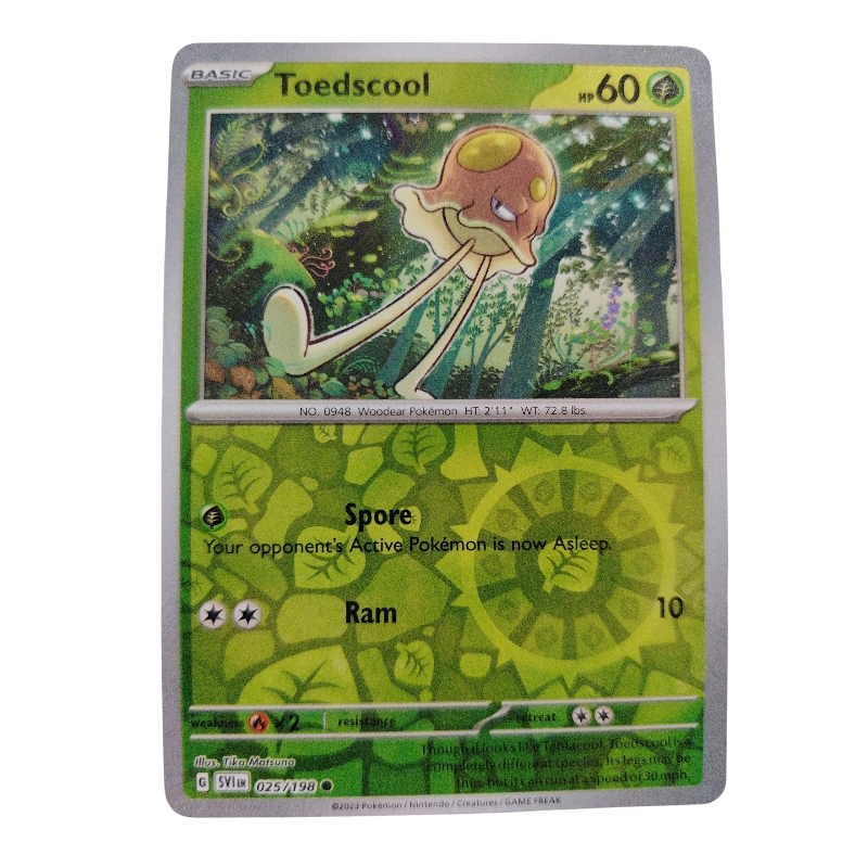 025/198 - Toedscool -Reverse Holo