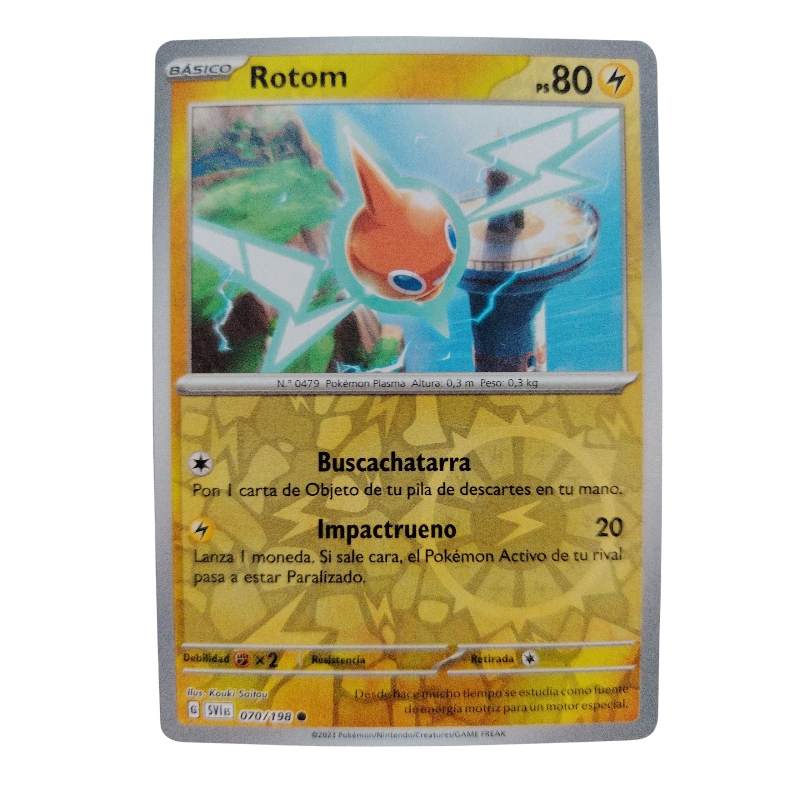 070/198 - Rotom -Reverse Holo (español) 