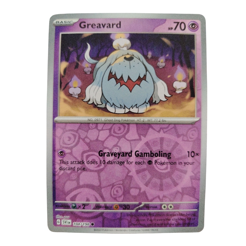104/198 - Greavard - Reverse Holo