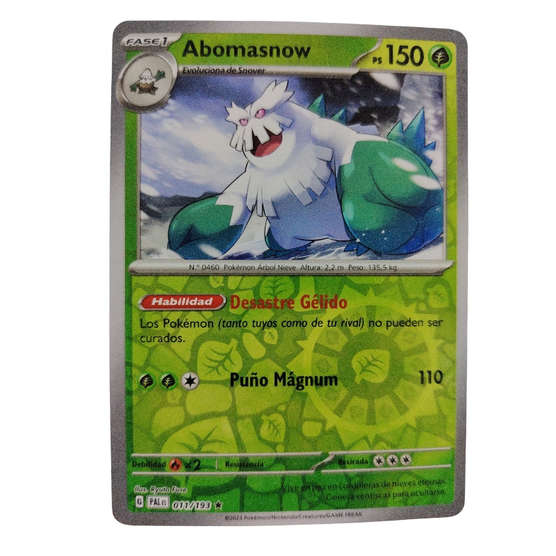 011/193 - Abomasnow -Reverse Holo (español)