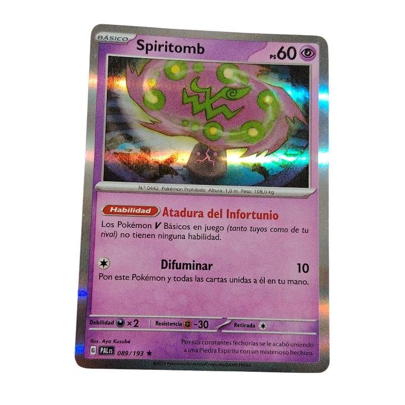 089/193 - Spiritomb -Holo (español) 
