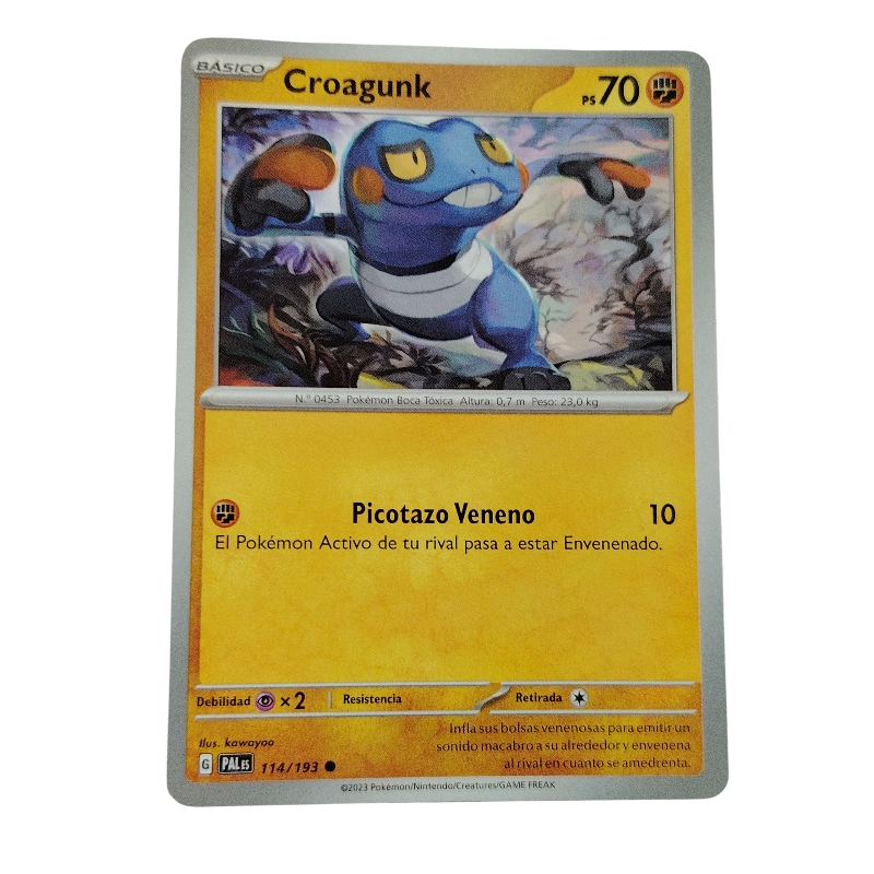 114/193 - Croagunk (español) 