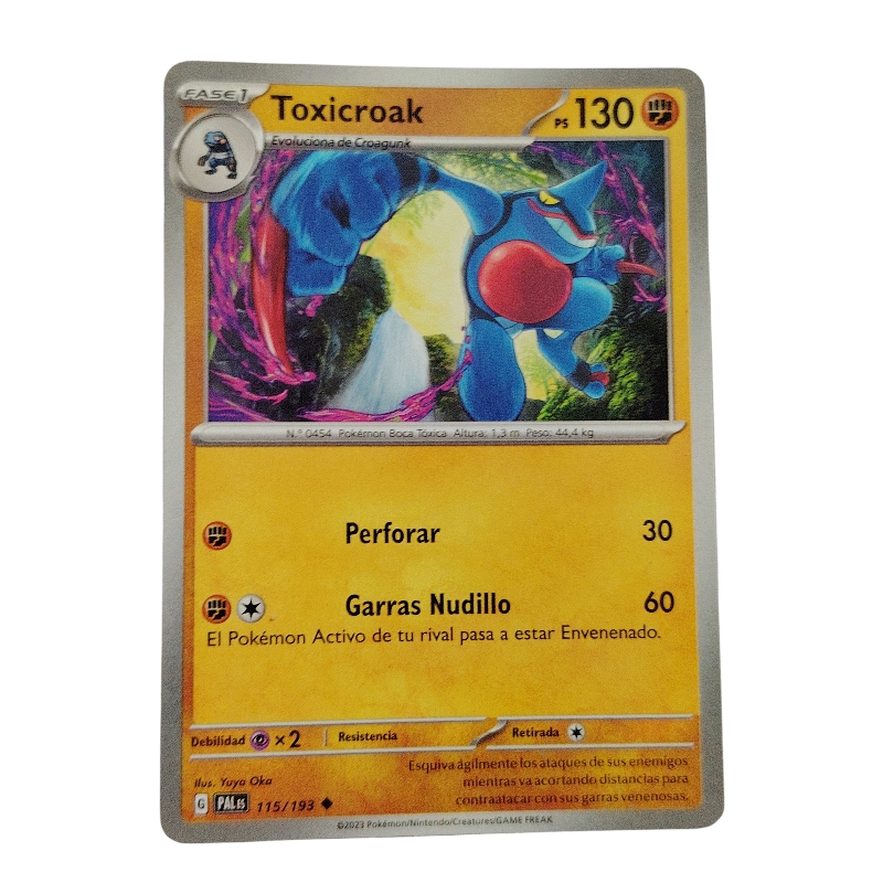 125/193 - Toxicroak (español) 