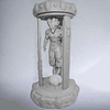 Figura 3D, Goku en capsula de recuperación, (incluye luz Led y cable USB)