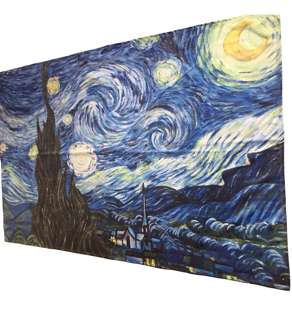 Noche estrellada Vincent van Gogh 1889  esta obra se encuentra en el  Moma 