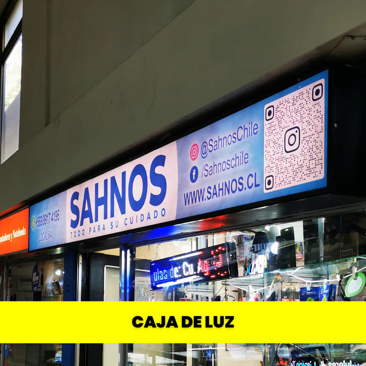 Letrero Caja de Luz