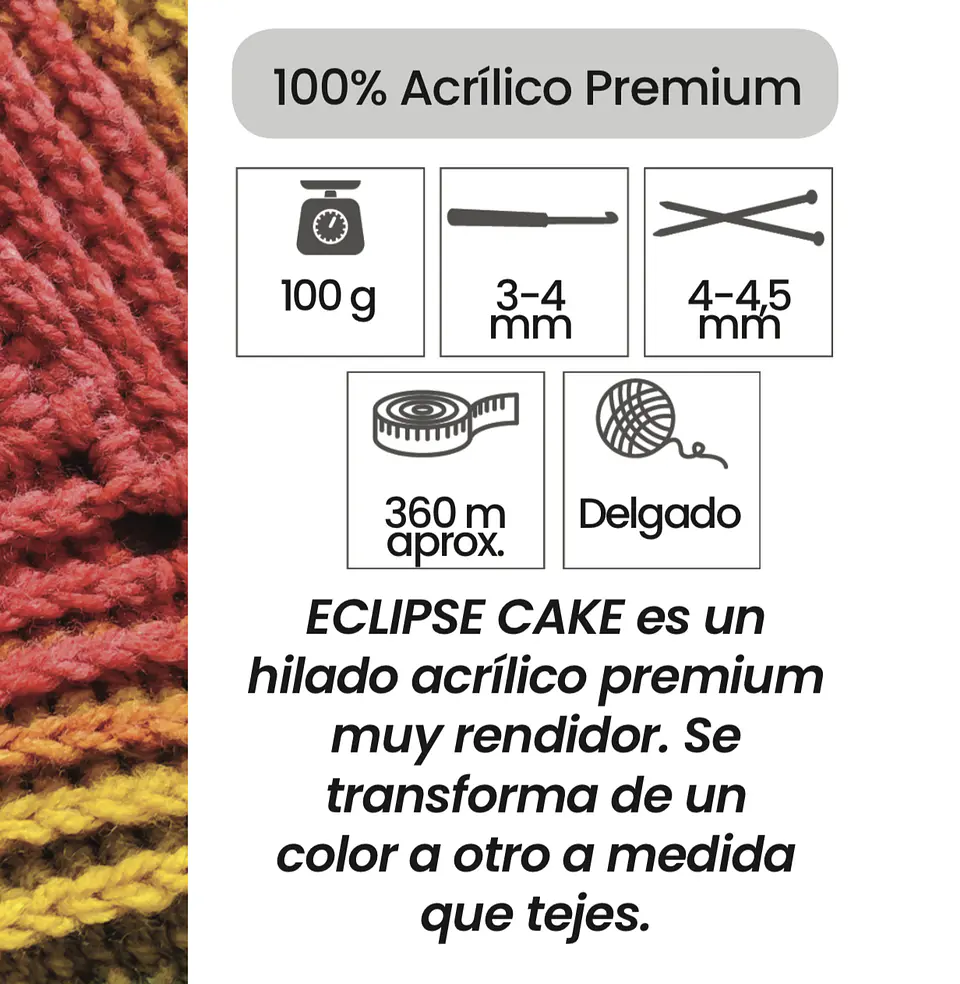 Lana Eclipse Cake (antialérgica) 209 3