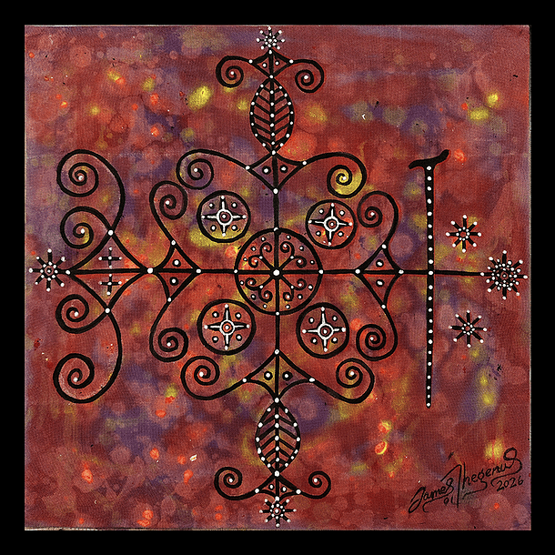 Veve PAPA LEGBA ATIBON