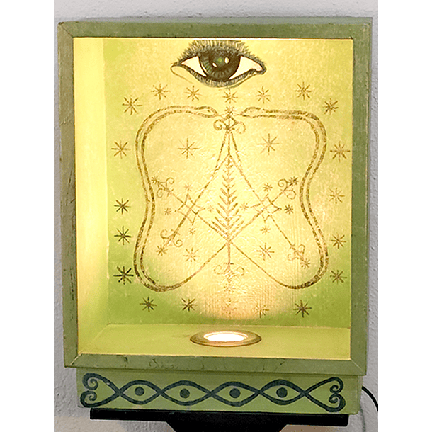 Caja de luz  Mambo Ayizan