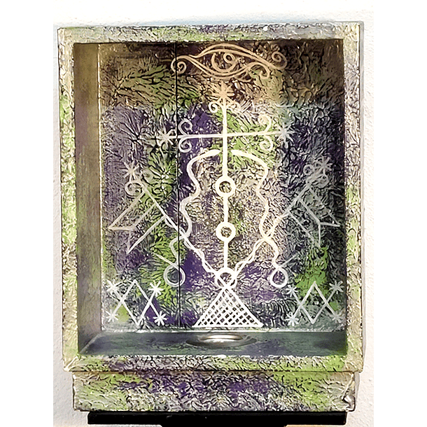 Caja de luz Danmbala y Ayida Wèdo