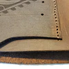 handmade leather wallet