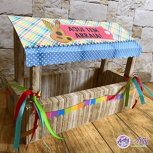 Cesto Barraca Junina