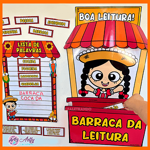 Barraca de Leitura - Festa Junina