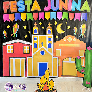 Painel 3D - Festa Junina